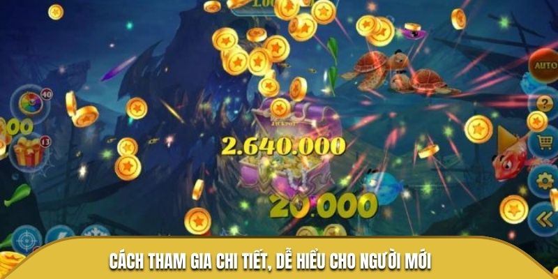 Cách tham gia bắn cá xèng chi tiết, dễ hiểu cho người mới